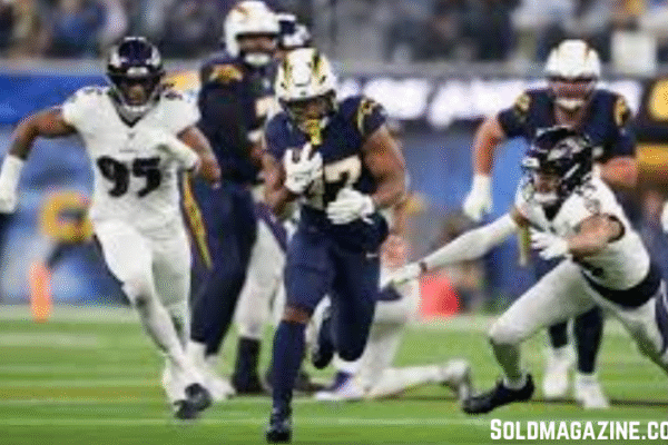 baltimore ravens vs chargers match player stats