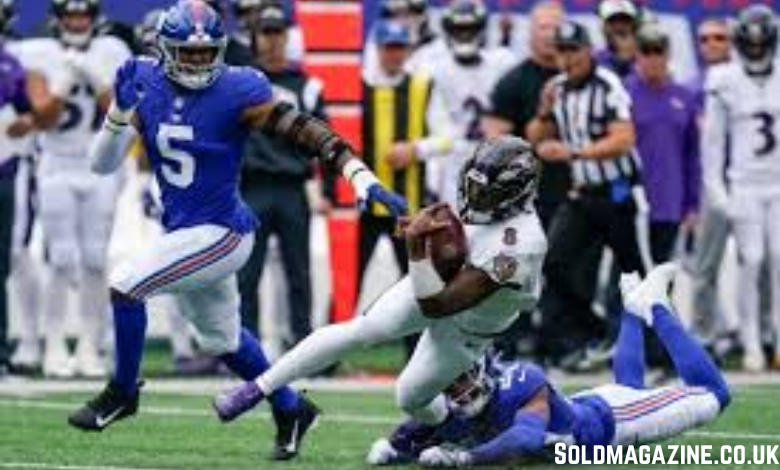baltimore ravens vs new york giants match player stats