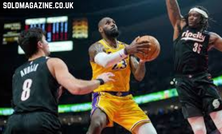 lakers vs portland trail blazers match player stats