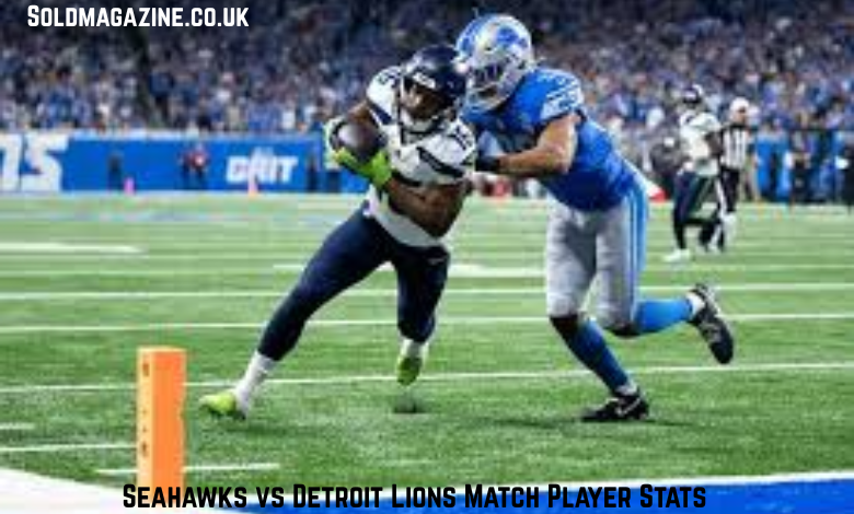 seahawks vs detroit lions match player stats