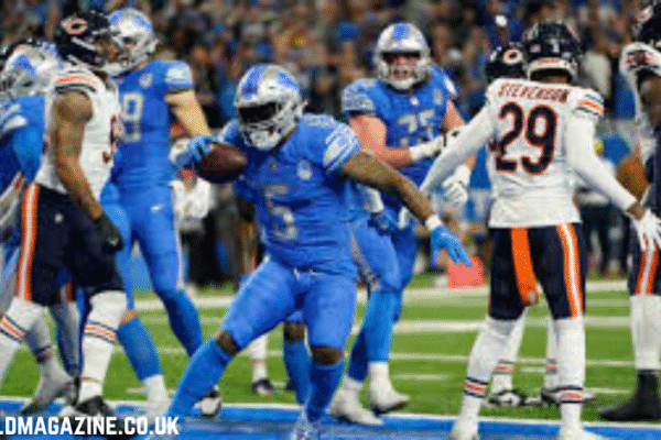 chicago bears vs detroit lions match player stats