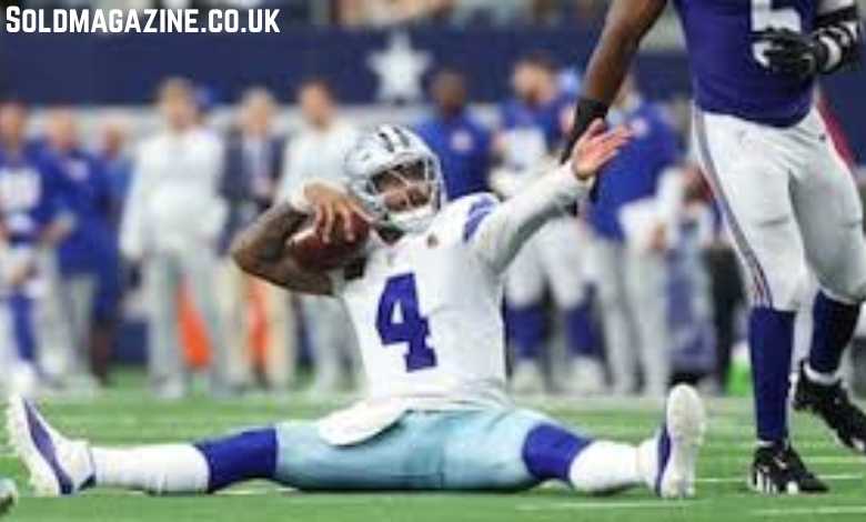 dallas cowboys vs new york giants match player stats