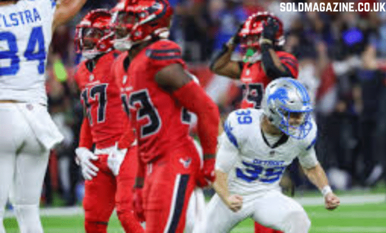 Detroit Lions vs Houston Texans Match Player Stats