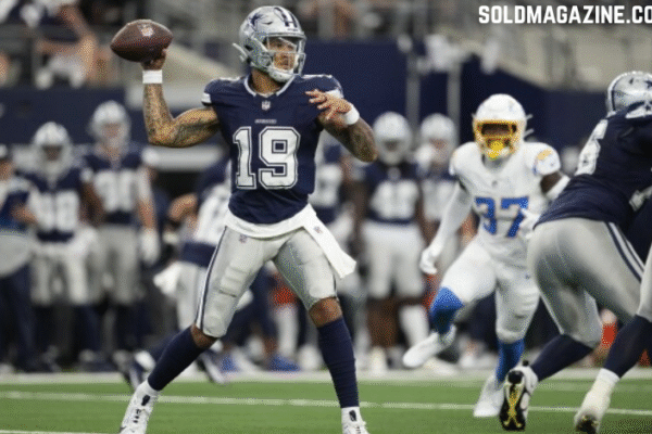 los angeles chargers vs dallas cowboys match player stats