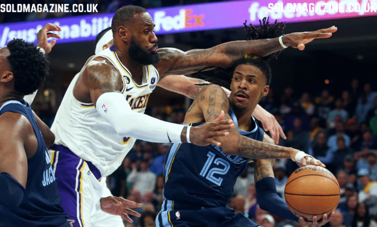 memphis grizzlies vs lakers match player stats