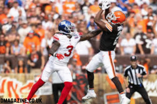 new york giants vs cleveland browns match player stats