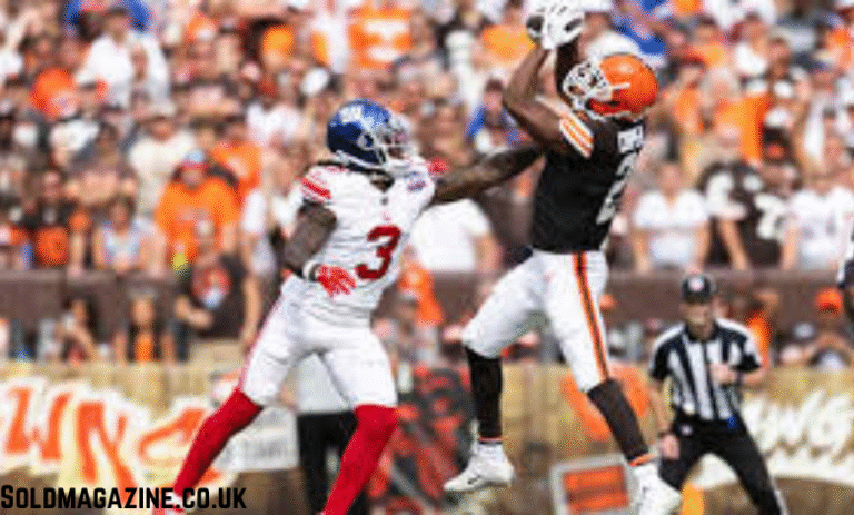 new york giants vs cleveland browns match player stats
