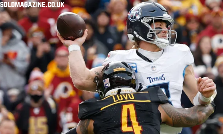 tennessee titans vs washington commanders match player stats