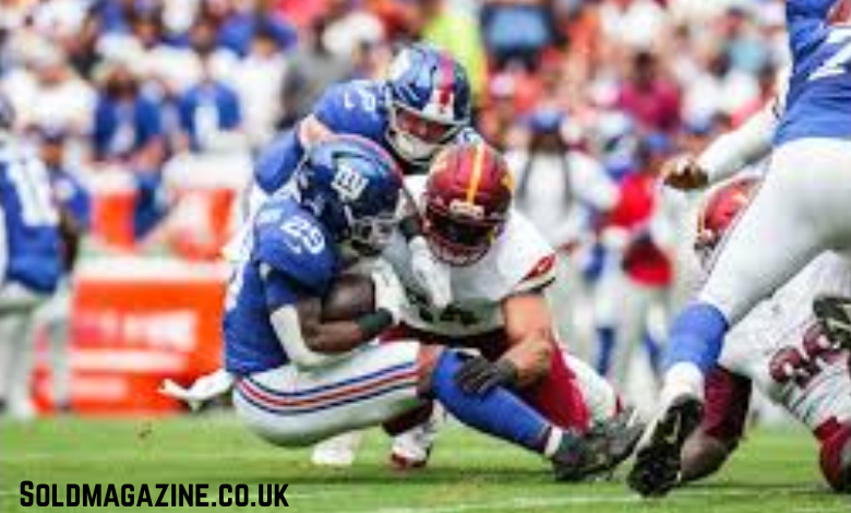washington commanders vs new york giants match player stats