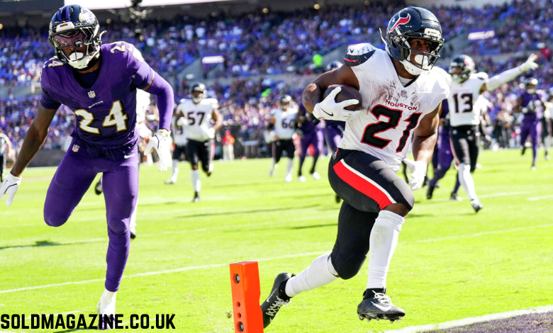 baltimore ravens vs texans match player stats