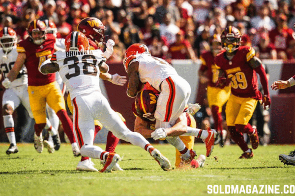 cleveland browns vs washington commanders match player stats