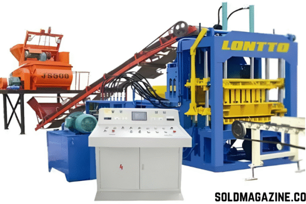 concrete hollow block machine