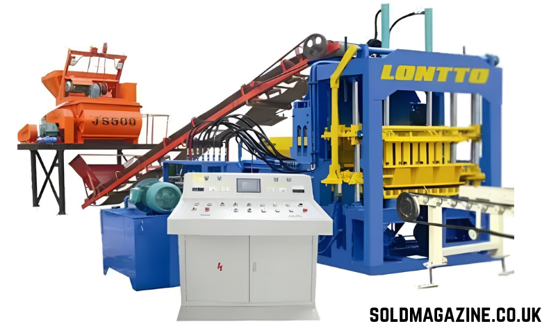 concrete hollow block machine