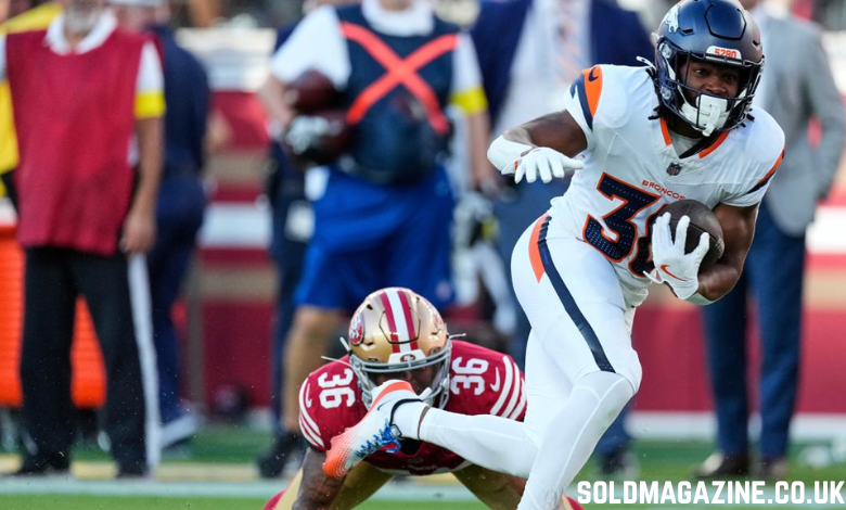 denver broncos vs 49ers match player stats