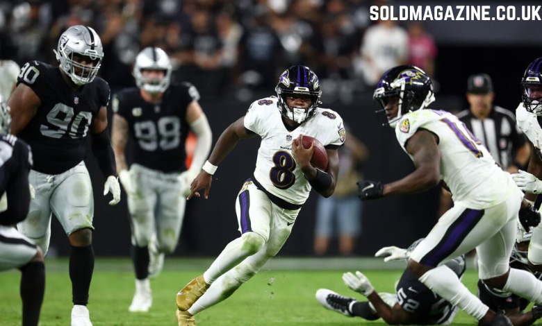 las vegas raiders vs baltimore ravens match player stats