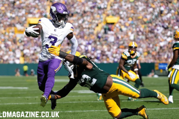 minnesota vikings vs green bay packers match player stats
