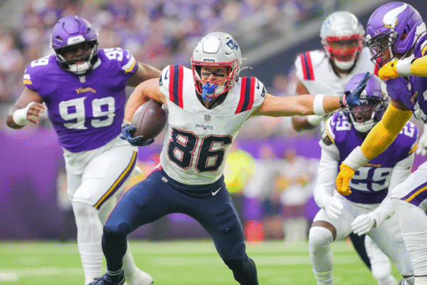 new england patriots vs minnesota vikings match player stats