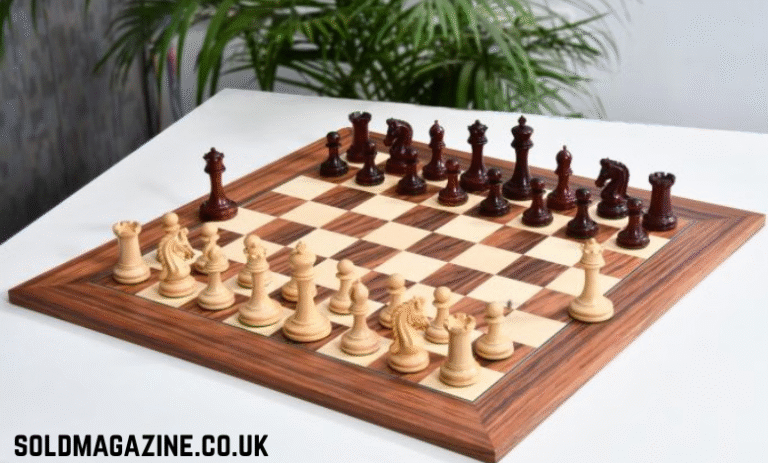 wooden chess table