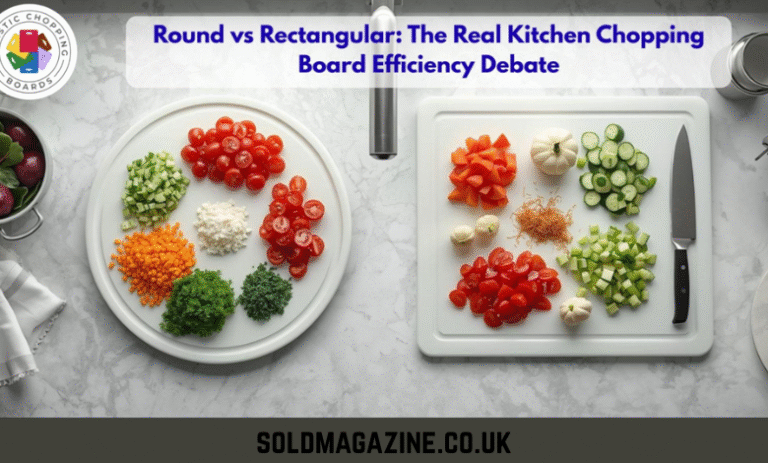 Round chopping board