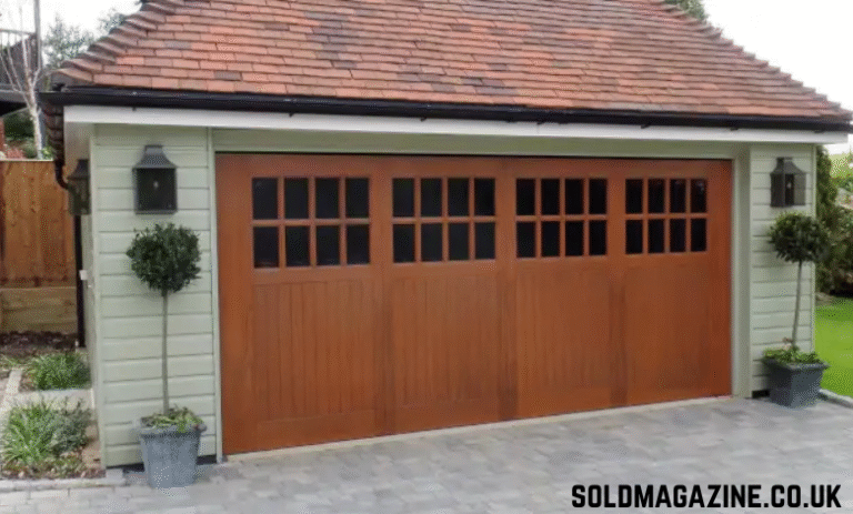 hardwood garage door