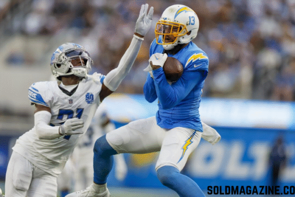 detroit lions vs los angeles chargers match player stats