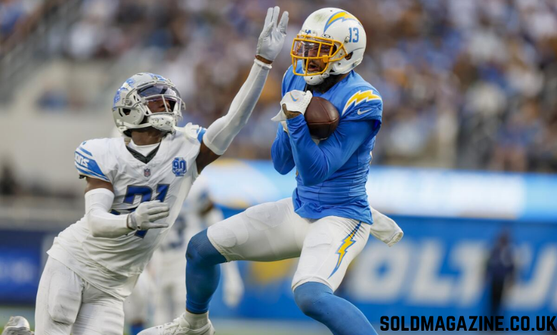 detroit lions vs los angeles chargers match player stats