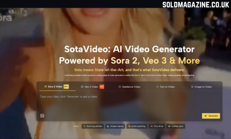 Sora AI video generator